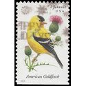 #4890 Songbirds American Goldfinch Booklet Single 2014 Used