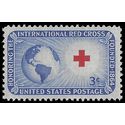 #1016 3c International Red Cross 1952 Mint NH