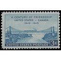 # 961 3c United States-Canada Friendship 1948 Mint NH