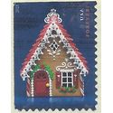 #4817 (49c Forever) Gingerbread Houses Red Door 2013 Used