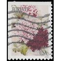 #5050 Botanical Art Petunias  Booklet Single 2016 Used
