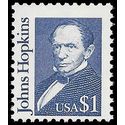 #2194e $1.00 Great Americans John Hopkins 1993 Mint NH