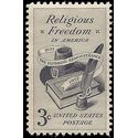 #1099 3c Religious Freedom in America 1957 Mint NH