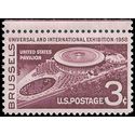 #1104 3c Brussels Exhibition 1958 Mint NH