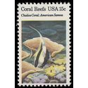 #1829 15c Coral Reefs Chalice Coral Moorish Idol 1980 Mint NH