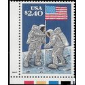 #2419 $2.40 Moon Landing 20th Anniversary P# 1989 Mint NH