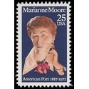 #2449 25c Literary Arts Marianne Moore 1990 Mint NH