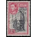 Ceylon #278c 1949 Used