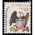 #1596 13c Americana Issue - Eagle and Shield 1975 Used