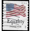 #4633 (45c Forever) Four Flags Equality Coil Single 2012 Used