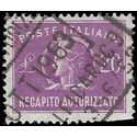 Italy #EY11 1955 Used