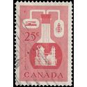 Canada # 363 1956 Used