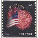 #4868 (49c Forever) Star Spangled Banner Coil Single Used