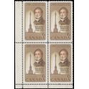 Canada # 501 1969 Used Corner Block of 4