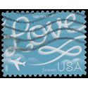 #5155 (47c Forever) Love Skywriting 2017 Used
