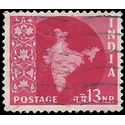 India # 282 1957 Used