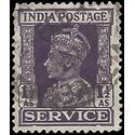 India #O108b 1943 Used