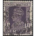 India #O108b 1943 Used