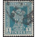 India #O116 1950 Used