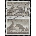 Finland # 338 1957 Used Attached Pair