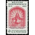 #1157 4c 150th Anniv. of Mexican Independence 1960 Mint NH