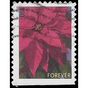 #4816 (46c Forever) Holiday Poinsettia Booklet Single 2013 Used