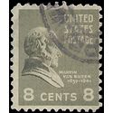 # 813 8c Presidential Issue Martin Van Buren 1938 Used