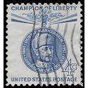 #1165 4c Champion of Liberty Gustaf Mannerheim 1960 Used
