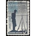 #1182 5c Appomattox 1865 Civil War Centennial 1965 Used