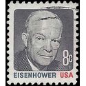 #1394 8c Dwight D. Eisenhower 1971 Used
