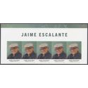 #5100 (47c Forever) Jaime Escalante Header Block/5 2016 Mint NH