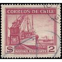 Chile # 207 1938 Used