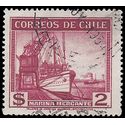 Chile # 207 1938 Used