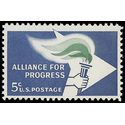 #1234 5c Alliance For Progress 1963 Mint NH