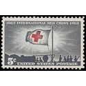 #1239 5c Red Cross Centenary 1963 Mint NH
