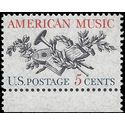#1252 5c American Music Society 1964 Mint NH