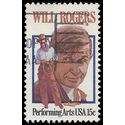 #1801 15c Performing Arts Will Rogers 1979 Used