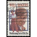 #1801 15c Performing Arts Will Rogers 1979 Used