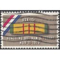 #1802 15c Honoring Vietnam Veterans 1979 Used