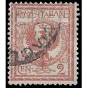 Italy #  77 1901 Used