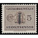 Italy Italian Social Republic #J 1 1944 Mint H