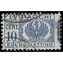 Italy #Q38 1945 Used Left Half