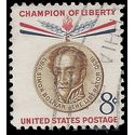 #1111 8c Champion Of Liberty Simon Bolivar 1958 Used