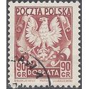 Poland #J131 1951 CTO