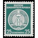 Germany DDR #O23 1954 Mint NH