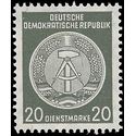 Germany DDR #O40 1957 Mint NH