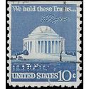#1510 10c Jefferson Memorial Booklet Single 1973 Used