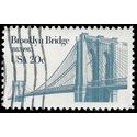 #2041 20c 100th Anniversary Brooklyn Bridge 1983 Used