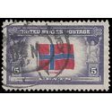 # 911 Overrun Countries Norway 1943 Used