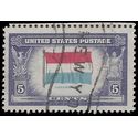 # 912 Overrun Countries Luxembourg 1943 Used